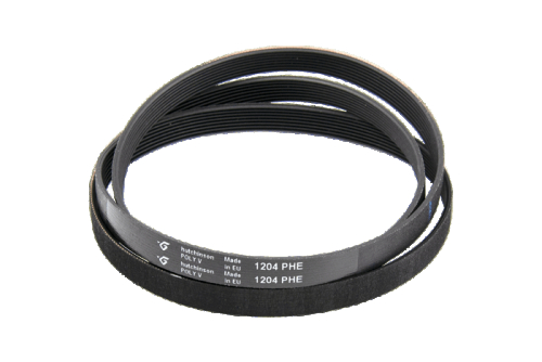 Ремінь 1204 PHE8 Hutchinson, Whirlpool 481235818167 (гумовий) - 1