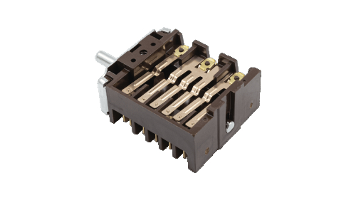Переключатель для духовки и электроплиты Whicepart 46.27266.813, COK304CY, Indesit C00013413 (6+1) - 4