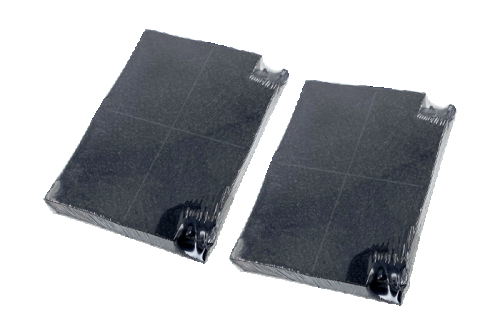 Фільтр для витяжки Whirlpool 481281728947, Faber 122.0157.242, SKL, 195*140*19 мм (2 штуки, вугільний) - 1