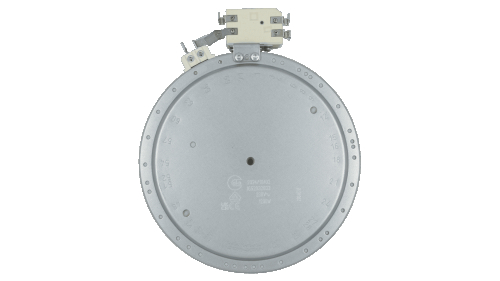 Електроконфорка (склокераміка) Eika 1652032832, Whirlpool 481231018887, 1200 Вт, d=165/140 мм - 2