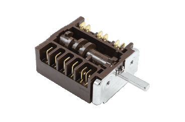 Перемикач для духовки та електроплити Whicepart 46.27266.813, COK304CY, Indesit C00013413 (6+1)