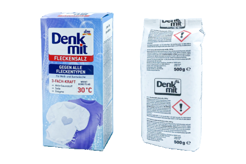 Пятновыводитель с содой DenkMit 3-Fach-Kraft, 500г - 1