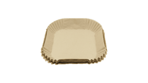 Форма для аерогриля, пергаментна, квадратна, 18/16*4.5 см, 50 шт. - 1