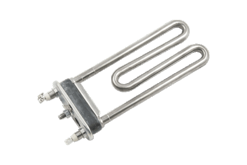 Тэн для стиральной машины L=170 мм, 1700 Вт, Thermowatt, Ariston C00255452 (с отверстием под датчик) - 1