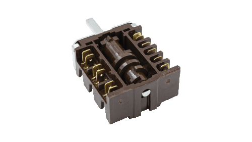 Переключатель для духовки и электроплиты Whicepart 46.27266.813, COK304CY, Indesit C00013413 (6+1) - 3