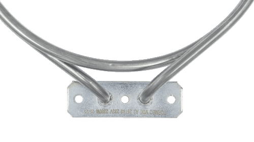Тэн для духовки, d=192/179 мм, 2000 Вт, Whirlpool 480121101186, 481225998406, Tormec - 3