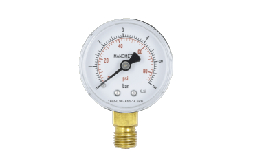 Манометр радиальный SD Plus SD1706B, 0-6 бар, 1/4", Ø50 мм