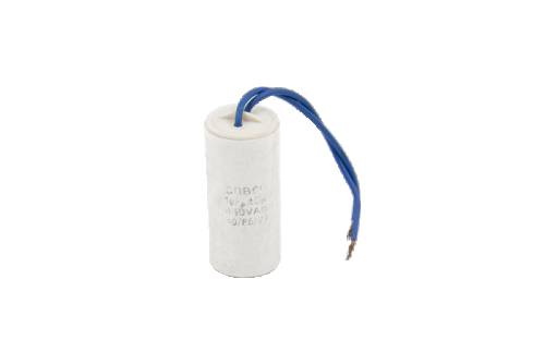 Конденсатор CBB60-K 1 мкФ, 450 В, Whicepart, Jyul (провод) - 1