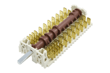 Перемикач для духовки та електроплити Dreefs 19HE-069, Ariston, Indesit C00196053 (6+1)