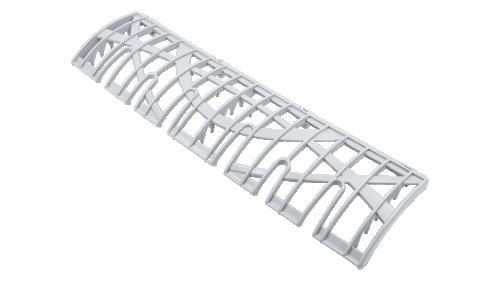Кошик для посудомийної машини Ariston, Indesit C00114999 (відкидна частина) - 1