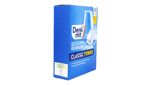 Таблетки для миття посуду в посудомийній машині, DenkMit Classic Power XL (65 штук) - 2