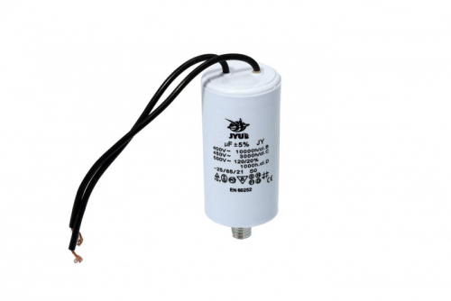 Конденсатор CBB60-G 30 мкФ, 450 В, Jyul (провід + болт) - 1