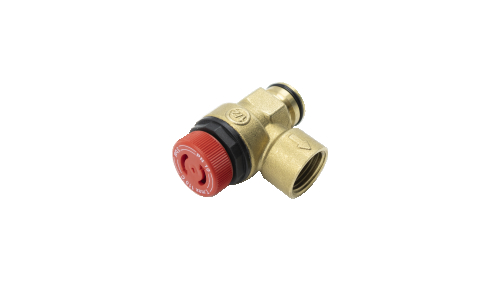 Предохранительный клапан для газового котла Baxi, Westen 9951170, 1/2", 3 бар - 1
