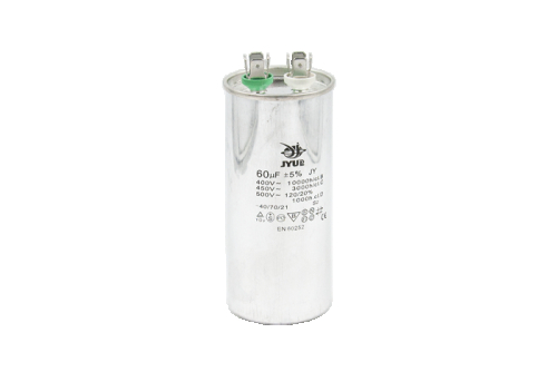 Конденсатор CBB65 60 мкФ, 450 В, Jyul (металлический корпус, клеммы) - 1