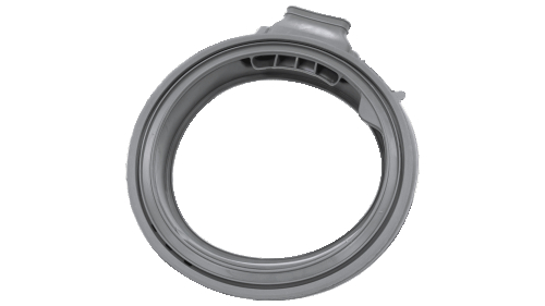 Гума (манжета) люка для пральної машини Ariston, Indesit C00519077 (1 патрубок-сушка) - 2