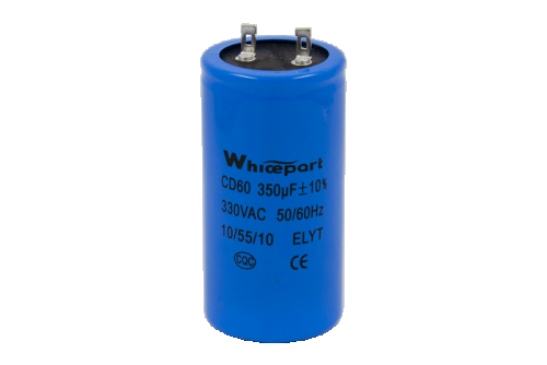 Конденсатор CD60 350 мкФ, 330 В, Whicepart (клеми) - 1