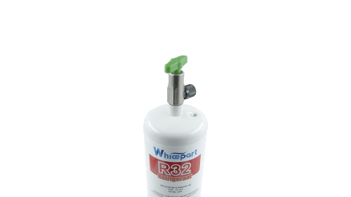 Фреон R-32, 650 г (з краном і клапаном), Whicepart - 2