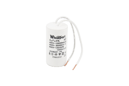 Конденсатор CBB60-K 4 мкФ, 450 В, Whicepart (провод) - 1
