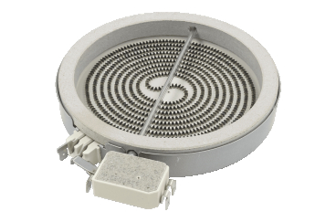 Електроконфорка (склокераміка) Eika 1652032832, Whirlpool 481231018887, 1200 Вт, d=165/140 мм