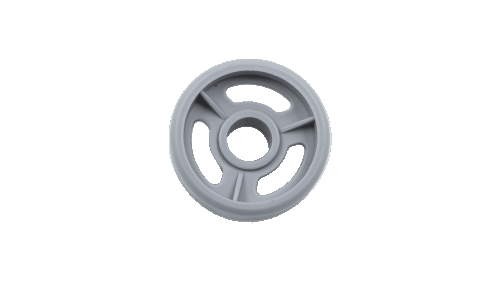 Ролик нижнього кошика для посудомийної машини Ariston, Indesit С00056347 - 2