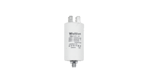 Конденсатор CBB60-E 15 мкФ, 450 В, Whicepart (клеми + болт) - 1