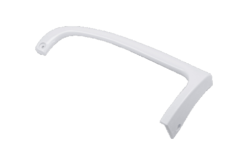 Ручка для холодильника Indesit C00857152, GO02A117IDC, L230 мм (низ правая / верх левая) - 1