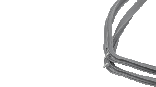 Ущільнювач дверей для духовки Beko 255440102, 450*340 мм - 2