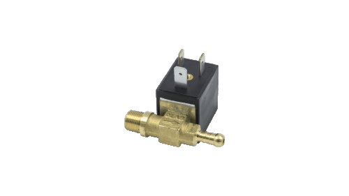 Клапан электромагнитный для кофемашины Olab 06000BH-K5FV, IRN002UN, 1/8" male + pipe at 180° - 1