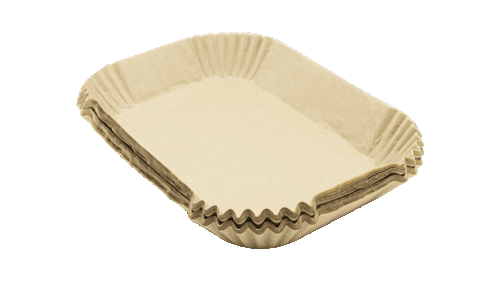 Форма для аерогриля, пергаментна, прямокутна, 14*22*4.5 см, 100 шт. - 1