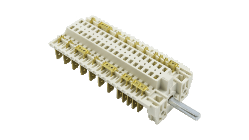 Переключатель для духовки и электроплиты Dreefs 19HE-069, Ariston, Indesit C00196053 (6+1) - 2