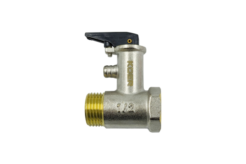 Підривний (зворотний) клапан для бойлера 1/2", Koer KR.1046 (з ручкою) - 1