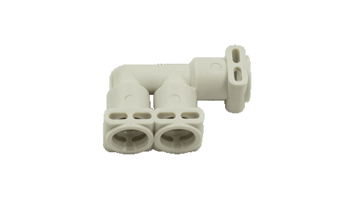Переходник для термоблока кофемашины Jura, Melitta, Miele 607227, 66821 (F-образный) - 1