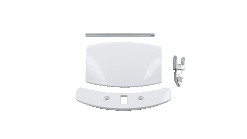 Ручка дверцят для пральної машини Zanussi 50287899004, 4055087003 - 1
