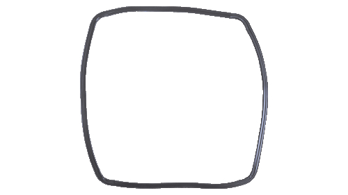 Ущільнювач двері для духовки Ariston, Indesit C00274015, 370*410 мм - 1