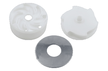 Крыльчатка (рабочее колесо) для насоса Водолей БЦПЭ 1.6, d=90.5 мм, h=32 мм (комплект)