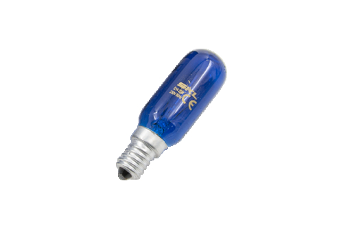 Лампочка для холодильника Bosch 00612235, E14, 25 Вт, 25*82 мм, SKL LMP204UN, синє світло - 1