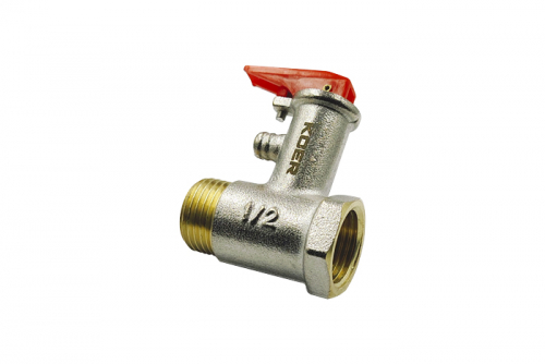 Підривний (зворотний) клапан для бойлера 1/2", Koer KR.1040 (з ручкою) - 1