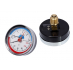 Термоманометр для котла, SD Plus 0-4 bar. t=0-120°C 1/2" торцевой SD1734B