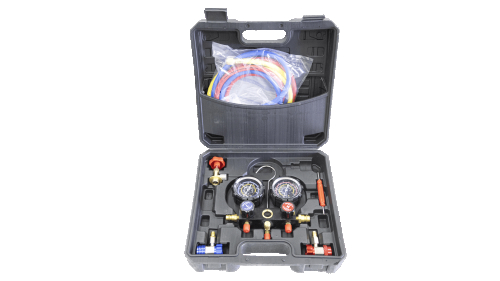 Манометричний колектор 2-вентильний Whicepart RF13C13100H (R-22, R-134a, R-32, R-410A) - 1