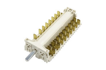 Перемикач для духовки і електроплити Dreefs 19HE-002, Hansa, Amica 8001684 (9+1)