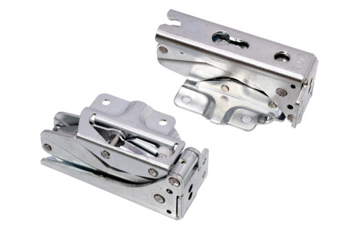 Завес (петля) двери для xолодильника Zanussi 2211201047, Liebherr 704320200 (верх левая/низ правая) - 1