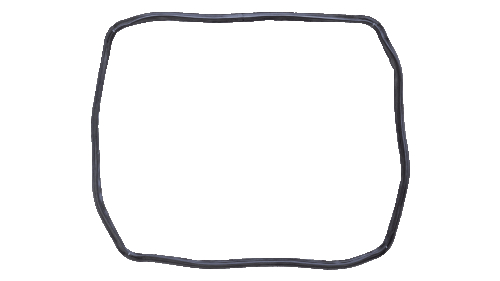Ущільнювач двері для духовки Fagor, Brandt, CA70007L5, 325*365 мм - 1