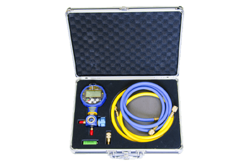 Цифровой манометрический коллектор 1-вентильный Whicepart DSZH WK-6881L - 1