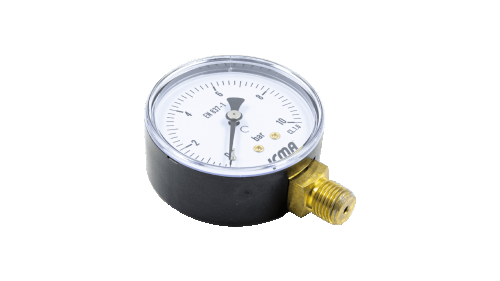 Манометр радіальний Icma 91244AB10, 0-10 бар, 1/4", Ø63 мм - 3