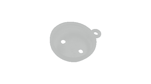 Мембрана до водяного редуктора газової колонки, D51 мм, Bosch Type-F, Junkers 5282483070 (силіконова) - 2