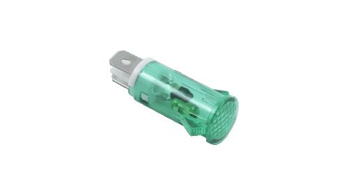 Індикаторна лампочка (сигнальна арматура) для бойлера №16 MDX-14A, 220 В (зелена) - 2
