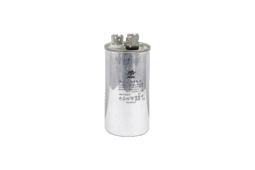 Конденсатор CBB65 25+5 мкФ, 450 В, Jyul (металевий корпус, клеми) - 1