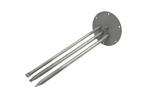 Фланець для бойлера під сухий тен Gorenje 482979, D160 мм, L405 мм (тип 2, суцільна нержавійка) - 1