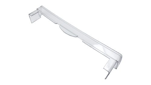 Обмежувач полиці (балкона) дверей для холодильника Атлант 301543105900 (485*90 мм) - 1