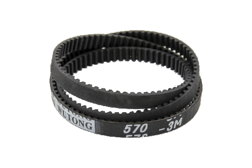 Ремінь для кухонного комбайна 570-3M-6 Shanghai Wutong, Moulinex MS-0698375 (гумовий) - 1